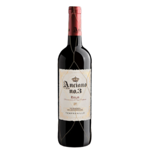 Anciano no. 3 Tempranillo Rioja DOCa Vinho Tinto Espanhol - Vinhos Woozen