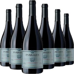 Kit 6 vinhos Parrales Reserva Cabernet Sauvignon, Vinho Chileno, Bestias Wines,