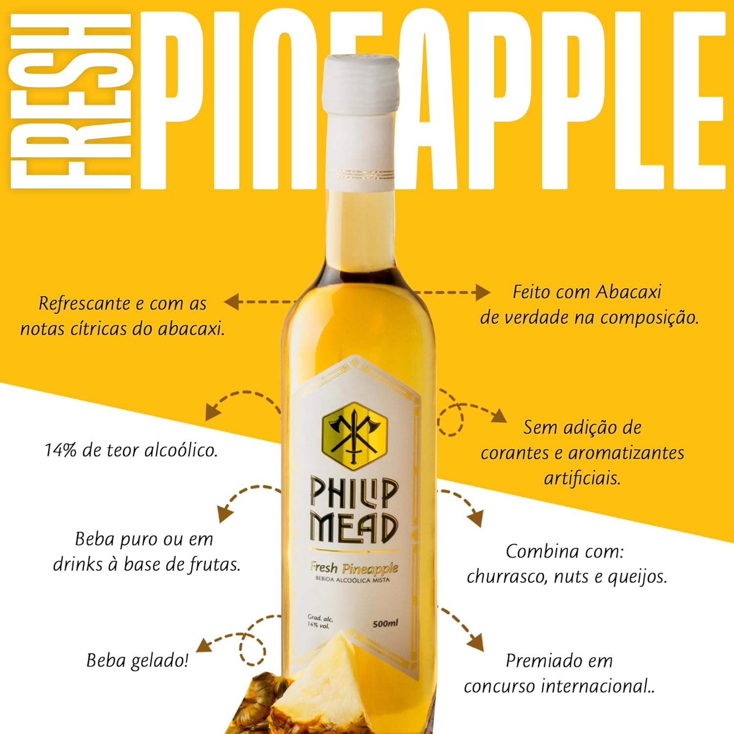 Hidromel Philip Mead - 500ml (Traditional) - Imagem 5