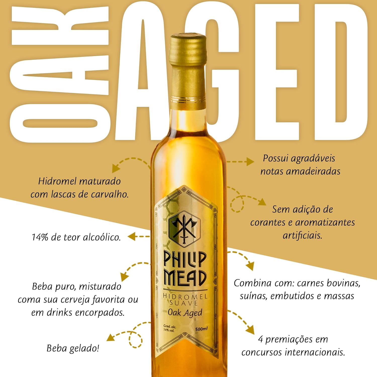 Hidromel Philip Mead - 500ml (Traditional) - Imagem 26