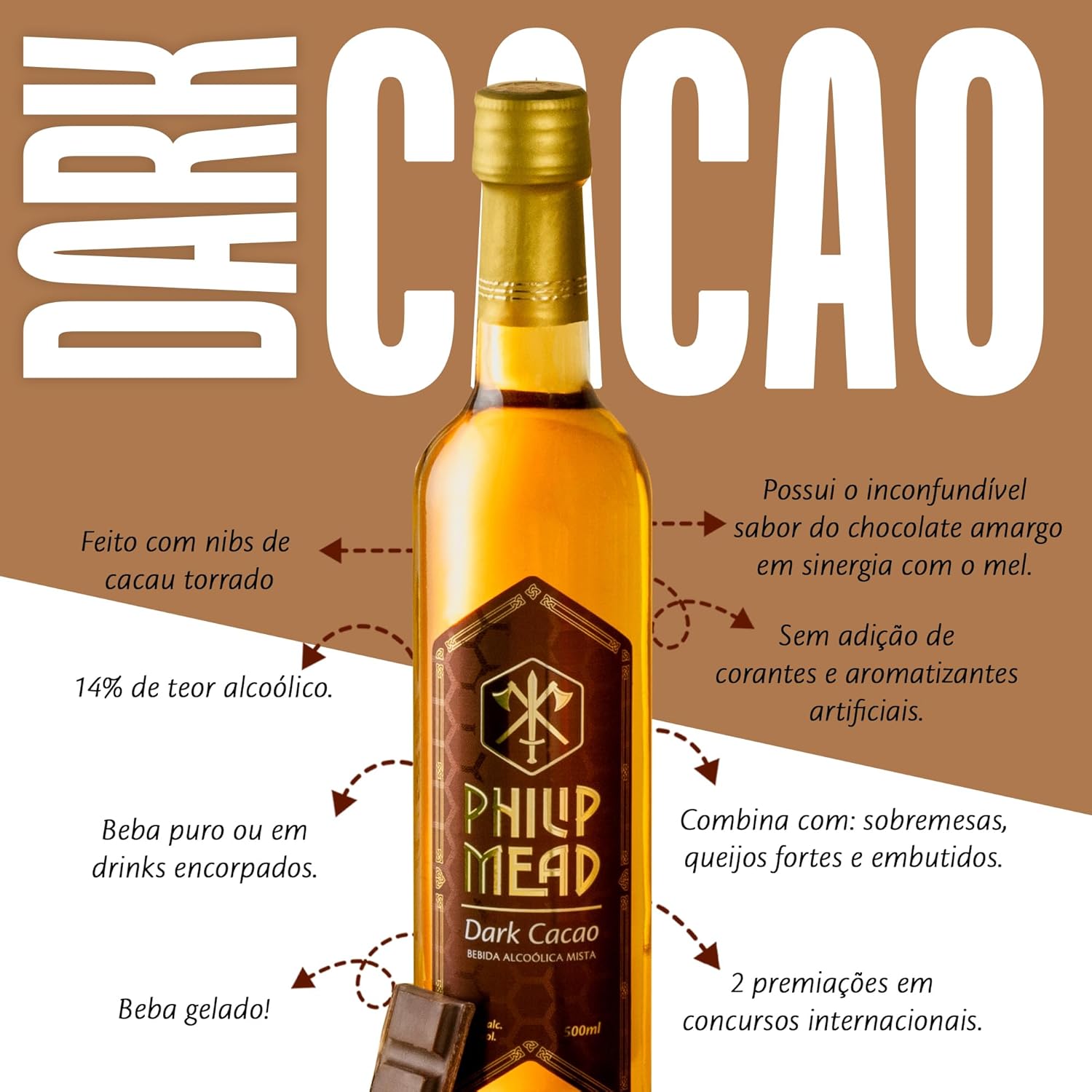 Hidromel Philip Mead - 500ml (Traditional) - Imagem 2