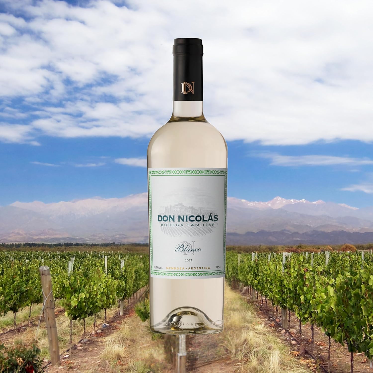 Don Nicolás Vinho Branco Argentino Chardonnay 750Ml - Imagem 2