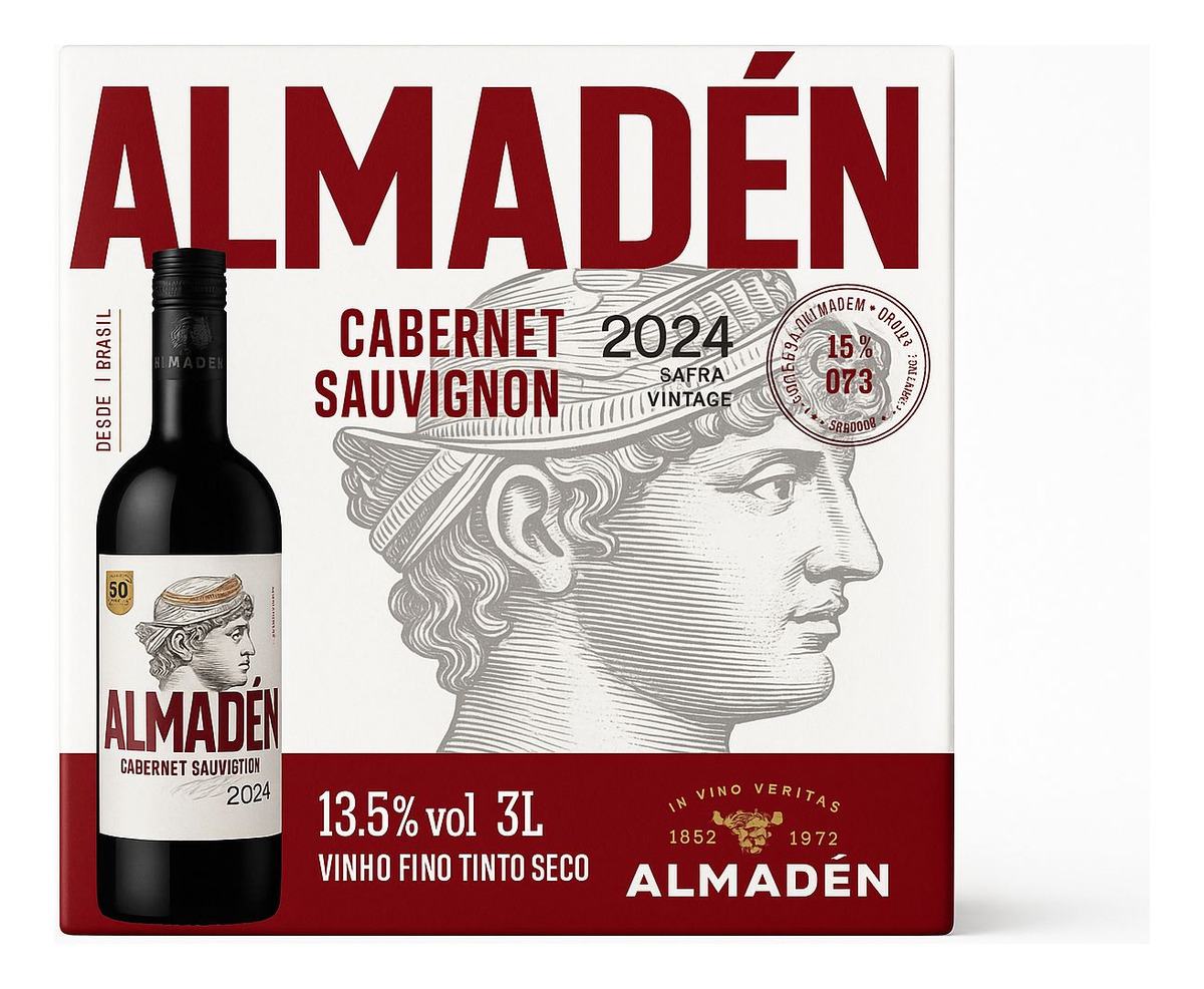 Vinho Tinto Cabernet Sauvignon Almadén Adega Miolo Wine Group 3