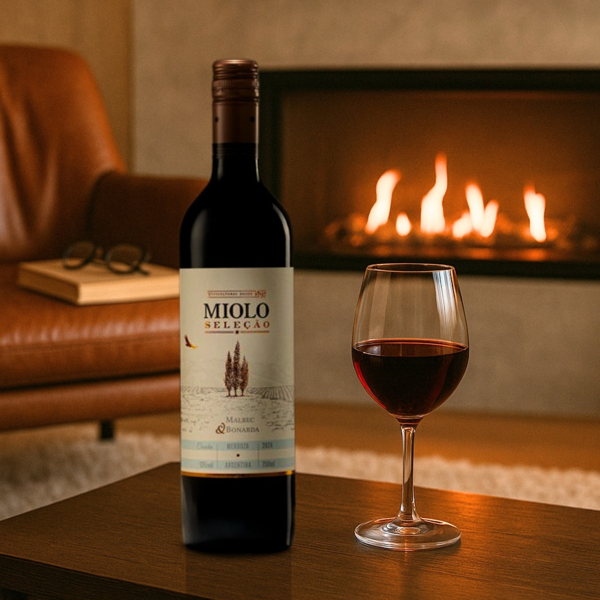 Vinho Miolo Seleção Malbec/bonarda Tinto 750ml - Imagem 2