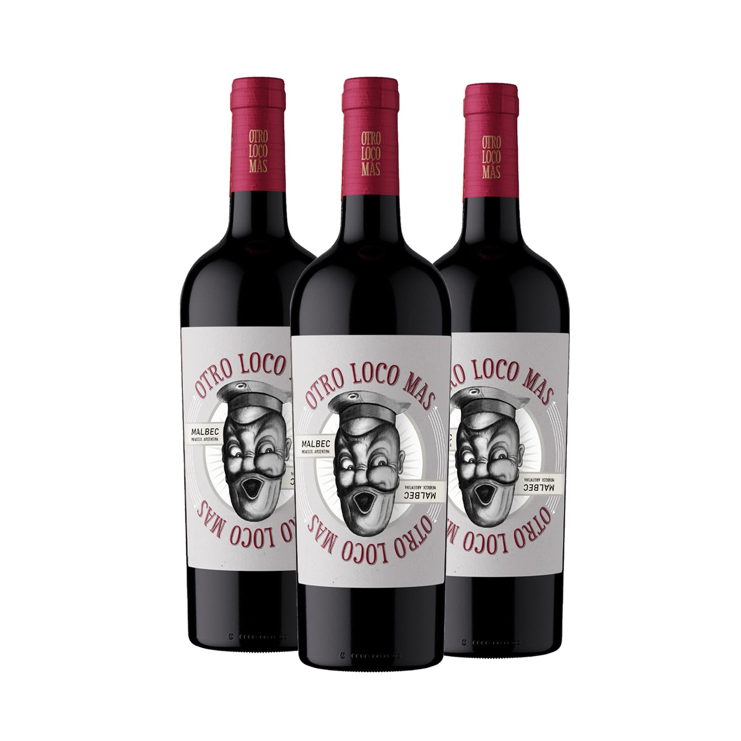 Kit 3 Otro Loco Más Malbec