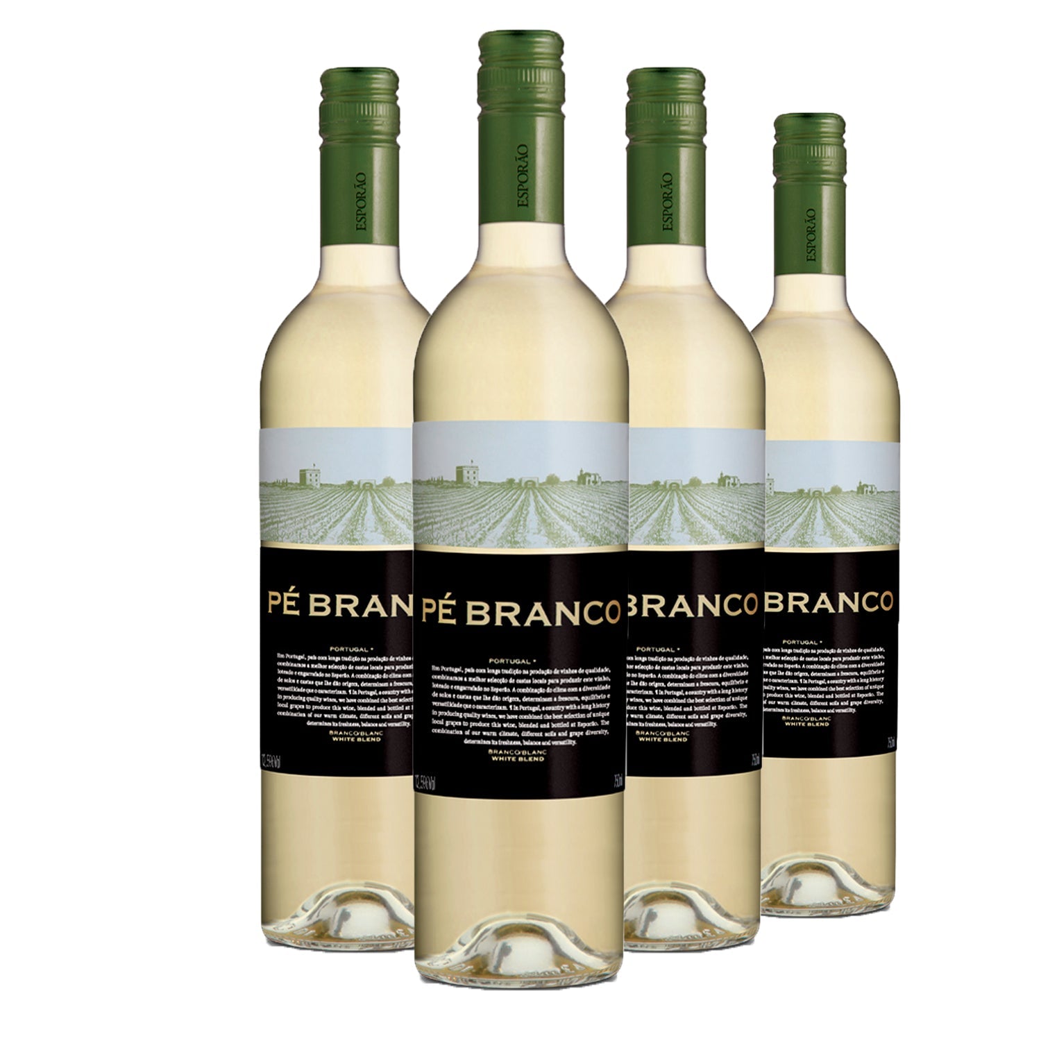 Kit 4 Pé Branco Esporão