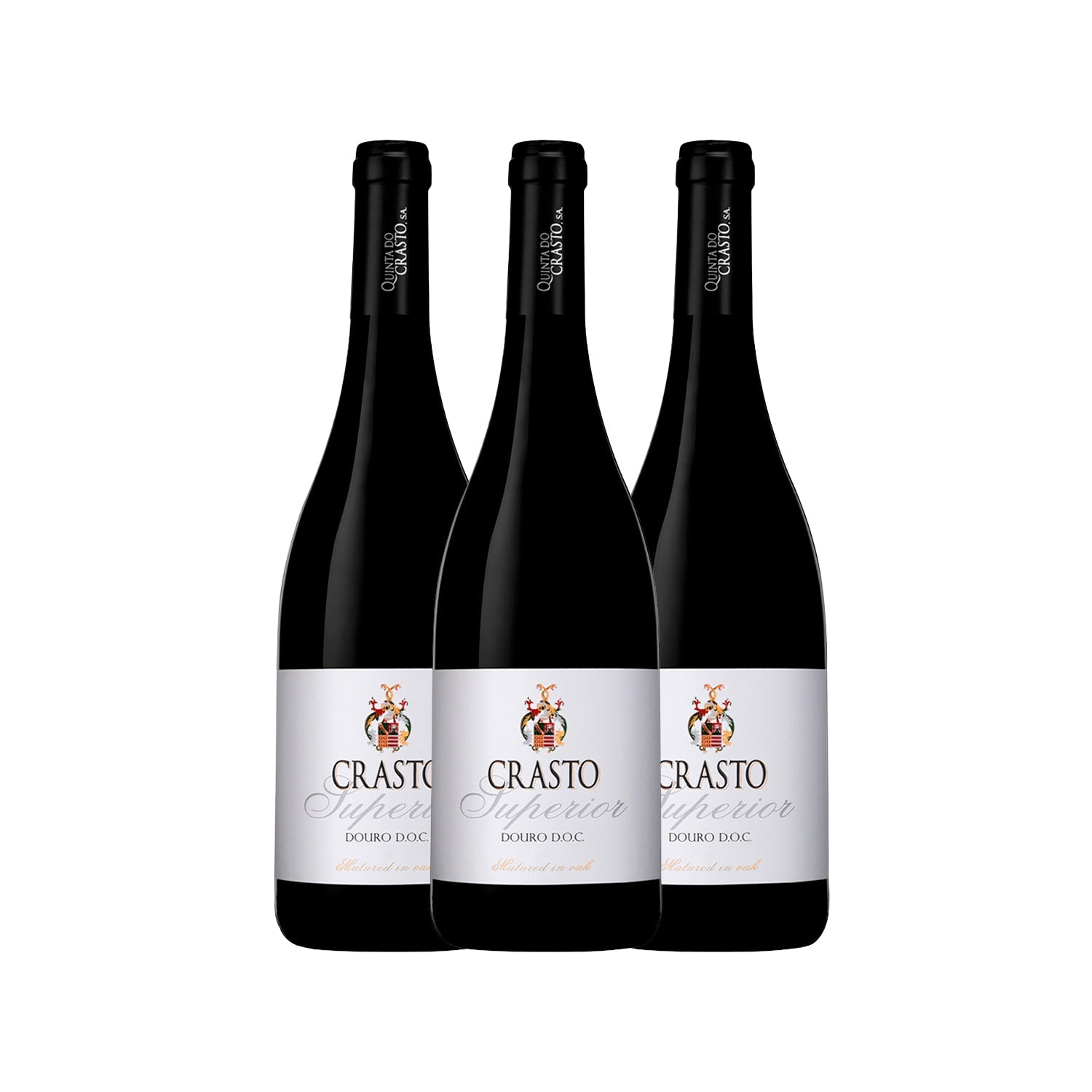 Kit 3 Crasto Superior Tinto Douro DOC