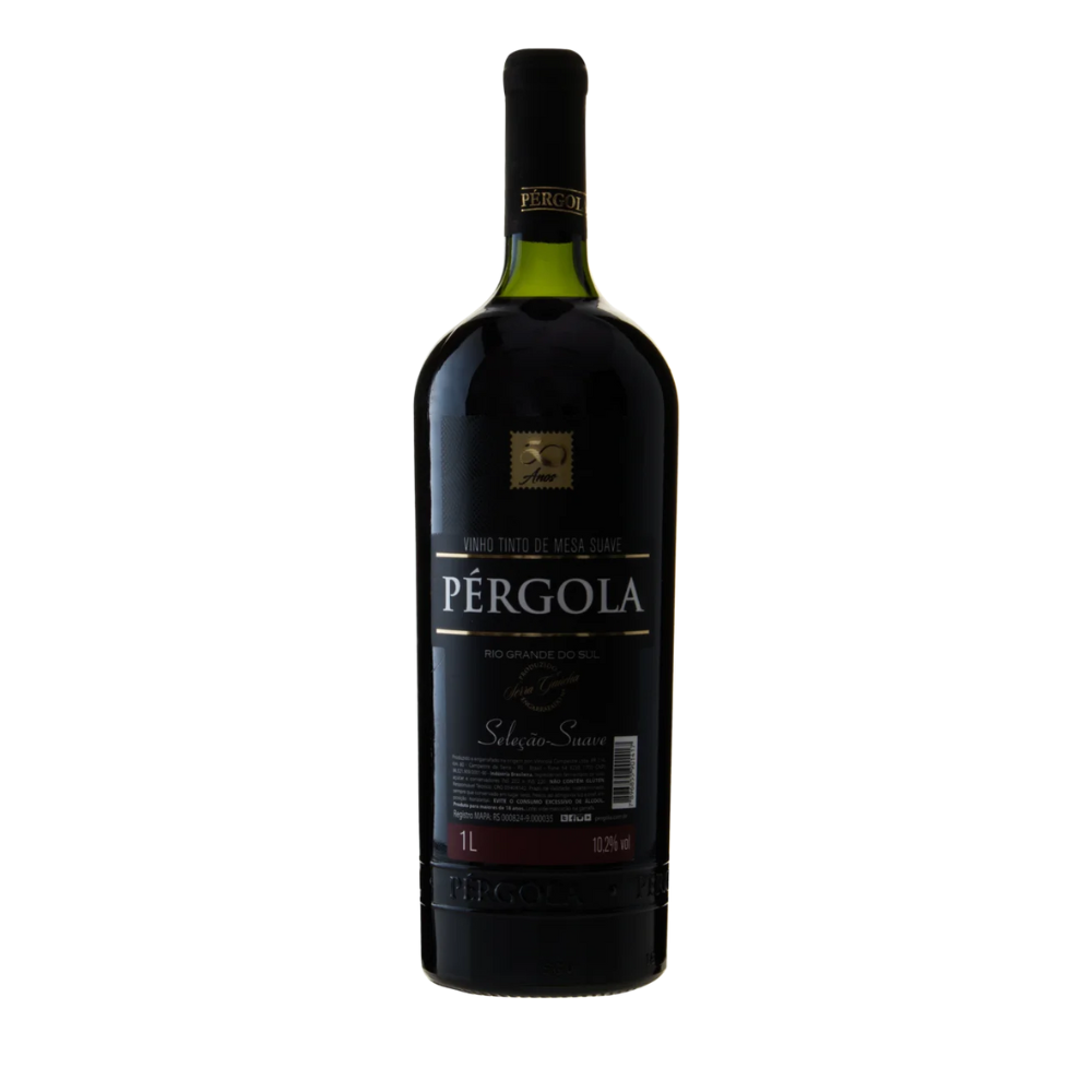 Vinho Pergola Tinto Suave 1l