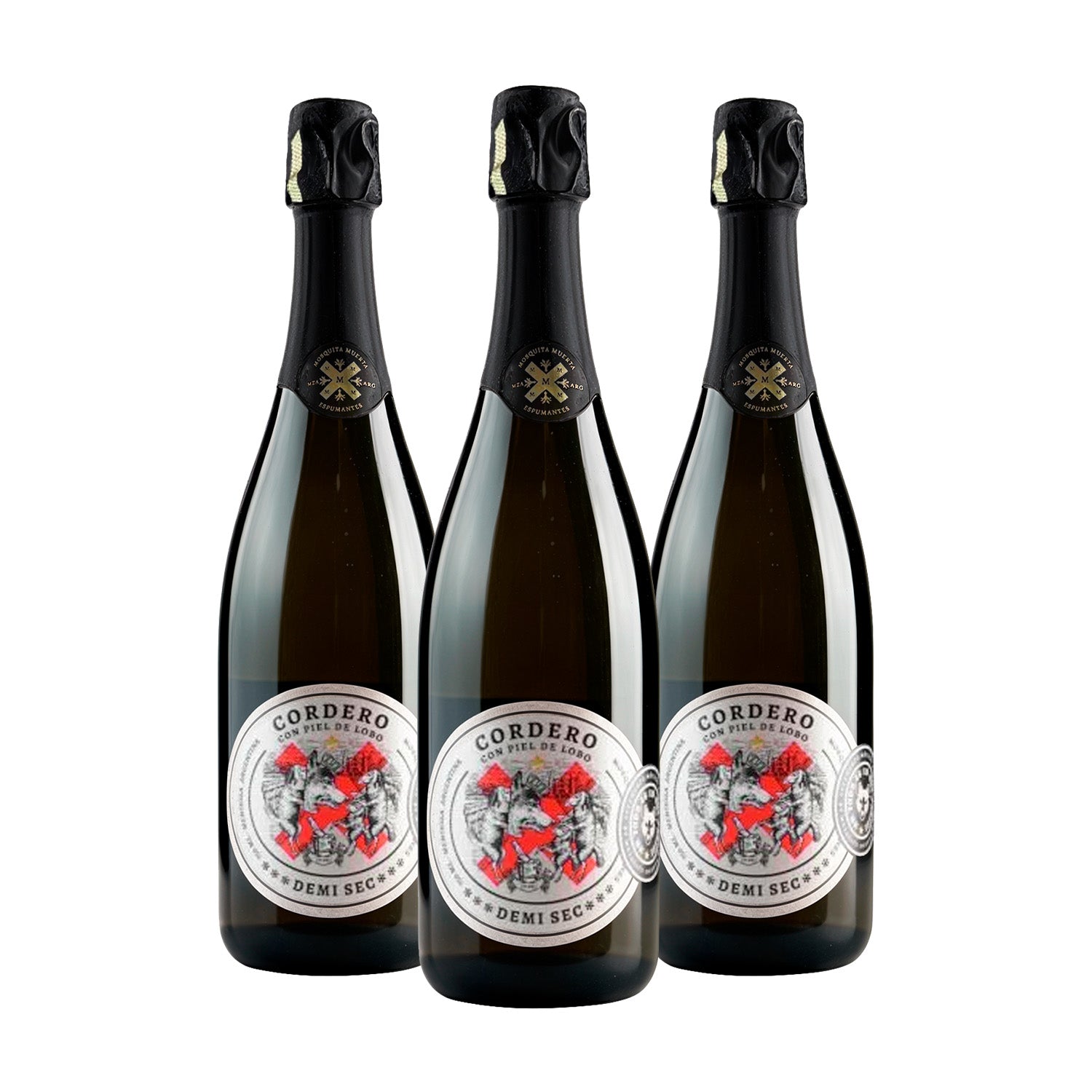 Kit 3 Cordero Con Piel de Lobo Demi-Sec