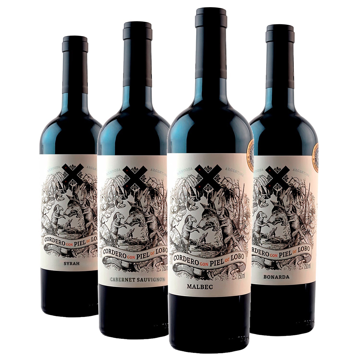 Kit 4 Seleção Mix Cordero Con Piel de Lobo