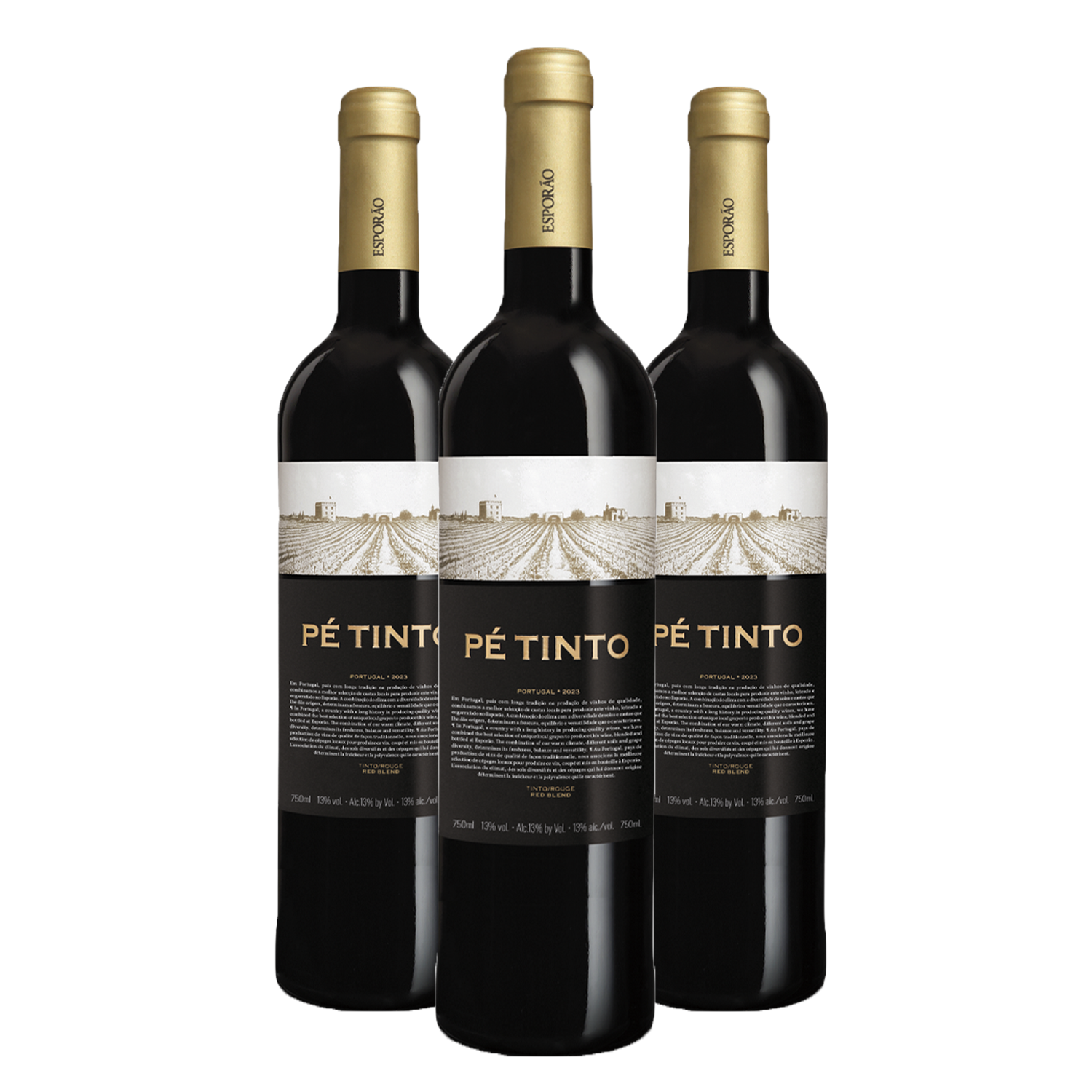 Kit 3 Esporão Pé Tinto